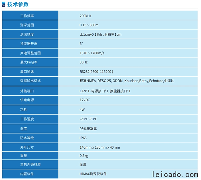 中海达HD-510测深仪