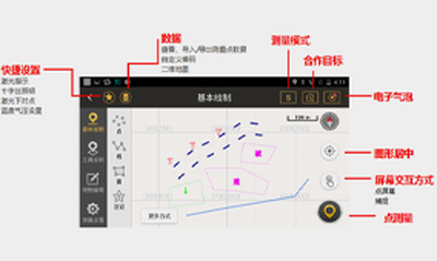 南方智能全站仪操作软件—测图之星功能及用法